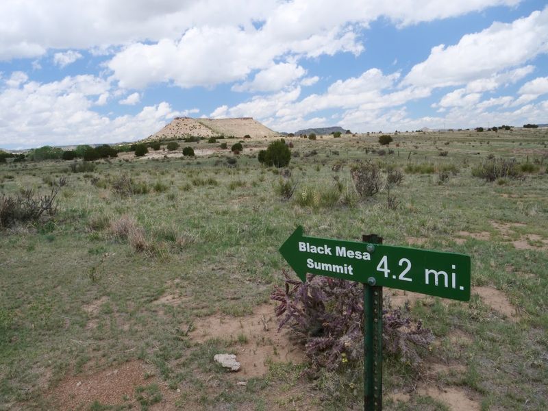 Black Mesa Summit Trail Black Mesa Summit Trail
