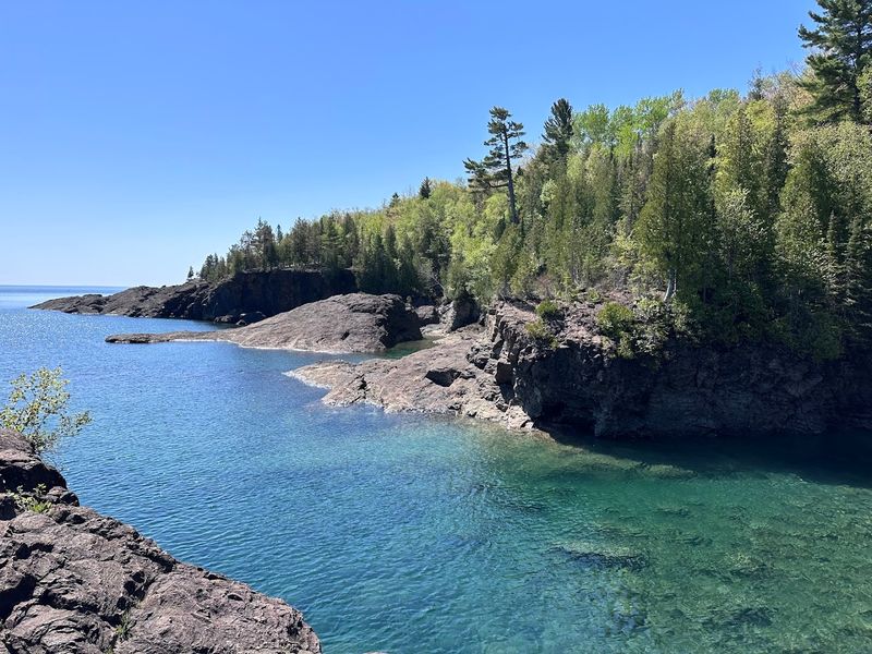 Black Rocks At Presque Isle Black Rocks At Presque Isle