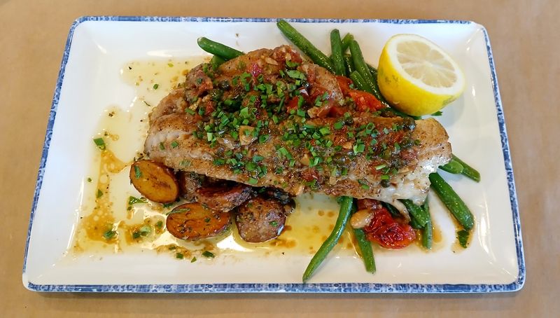 Blackened Grouper Is The Star Of The Menu