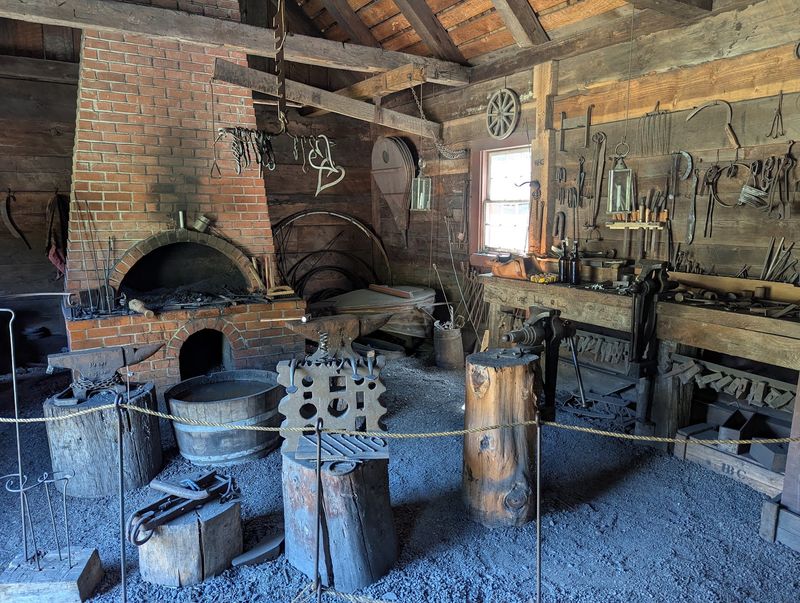 Blacksmiths at the Working Forge Blacksmiths at the Working Forge