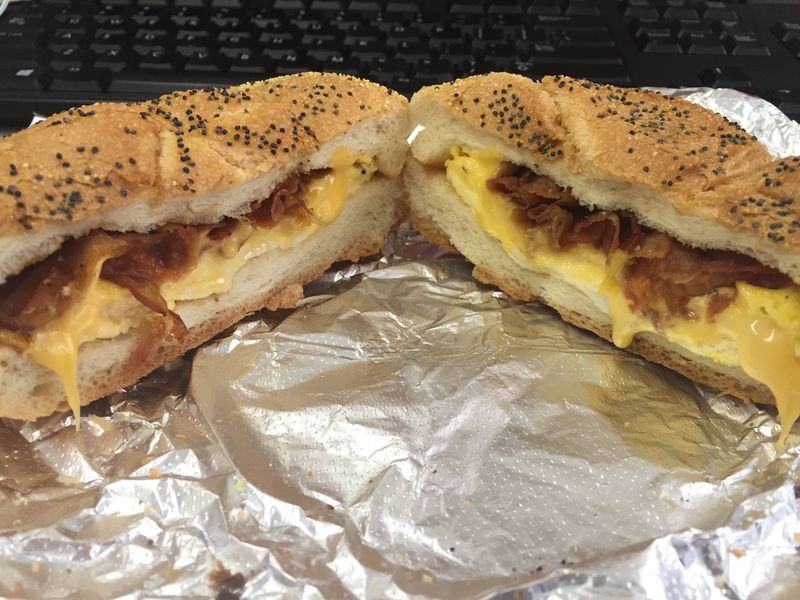 Greasy Bacon Egg Sandwiches That Ruin Your Morning
