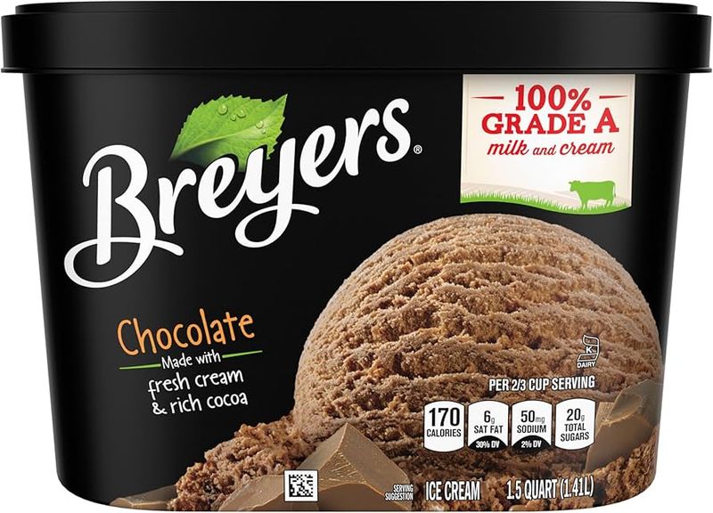Breyers Chocolate Ice Cream