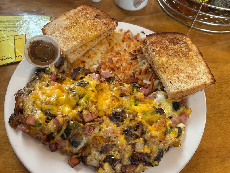 Blue Corn Pancakes And Big Breakfast Skillets