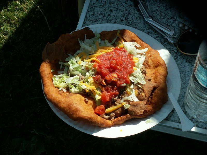 Navajo Taco On Frybread