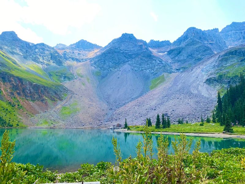 Blue Lake in Bridal Veil Basin