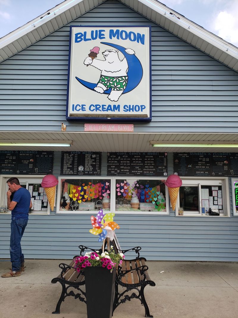 Blue Moon Ice Cream Shop