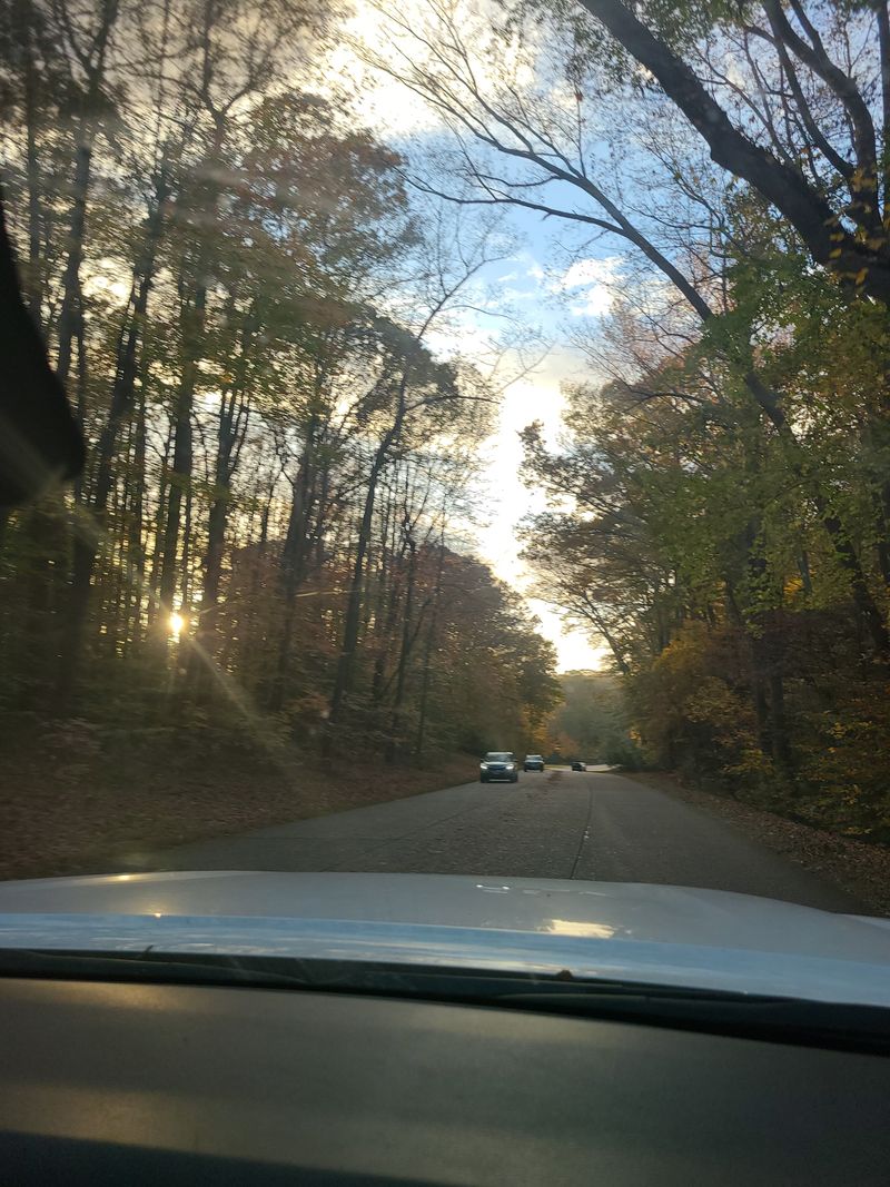 Colonial Parkway Between Jamestown, Williamsburg, And Yorktown