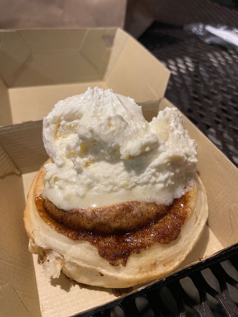 Cinnamon Rolls The Size Of A Fist