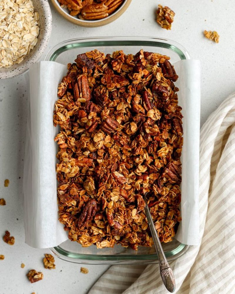 Maple Pecans & Oats Making A Grand Entrance