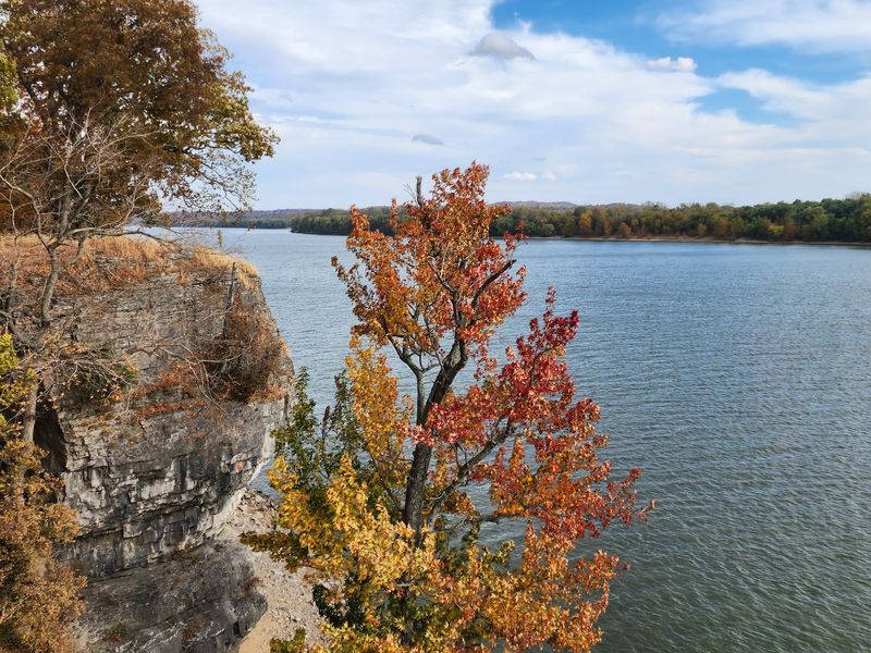 Bluff-Top Views Of The Wide Ohio River