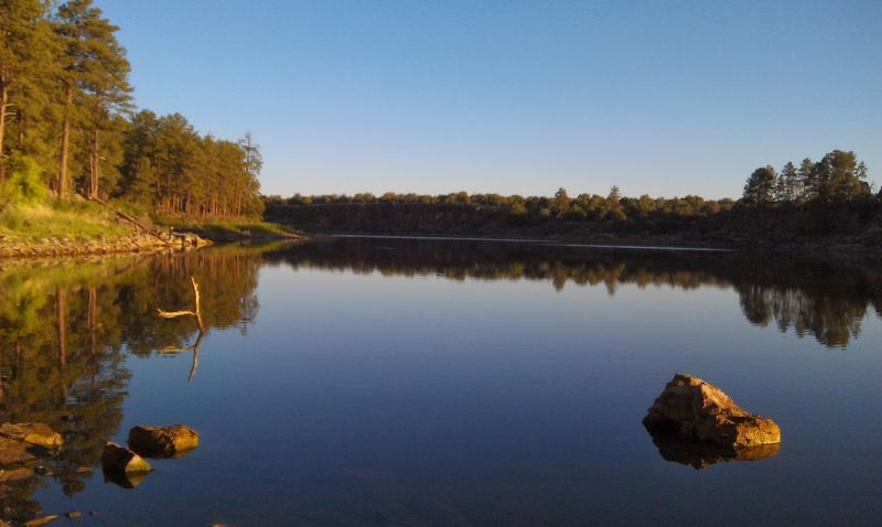 Boating On Calm, Quiet Water