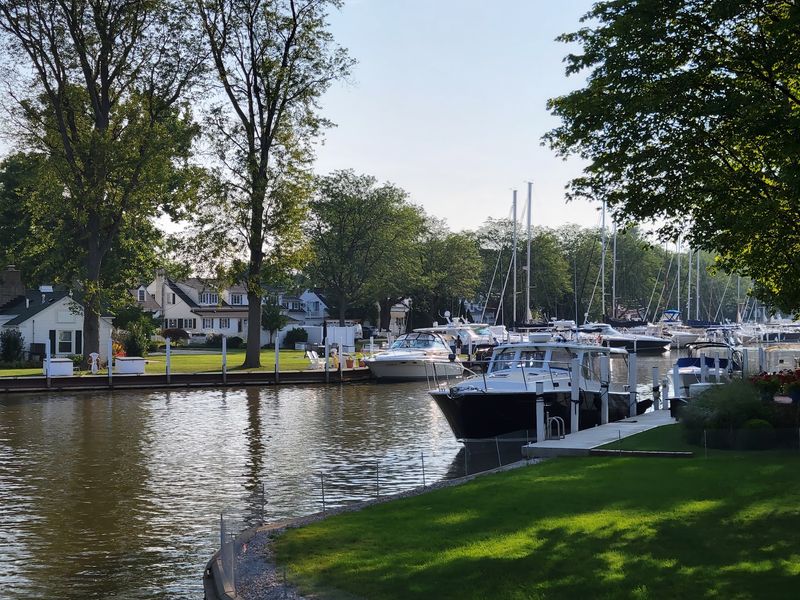 Boats, Piers, And The Vermilion River