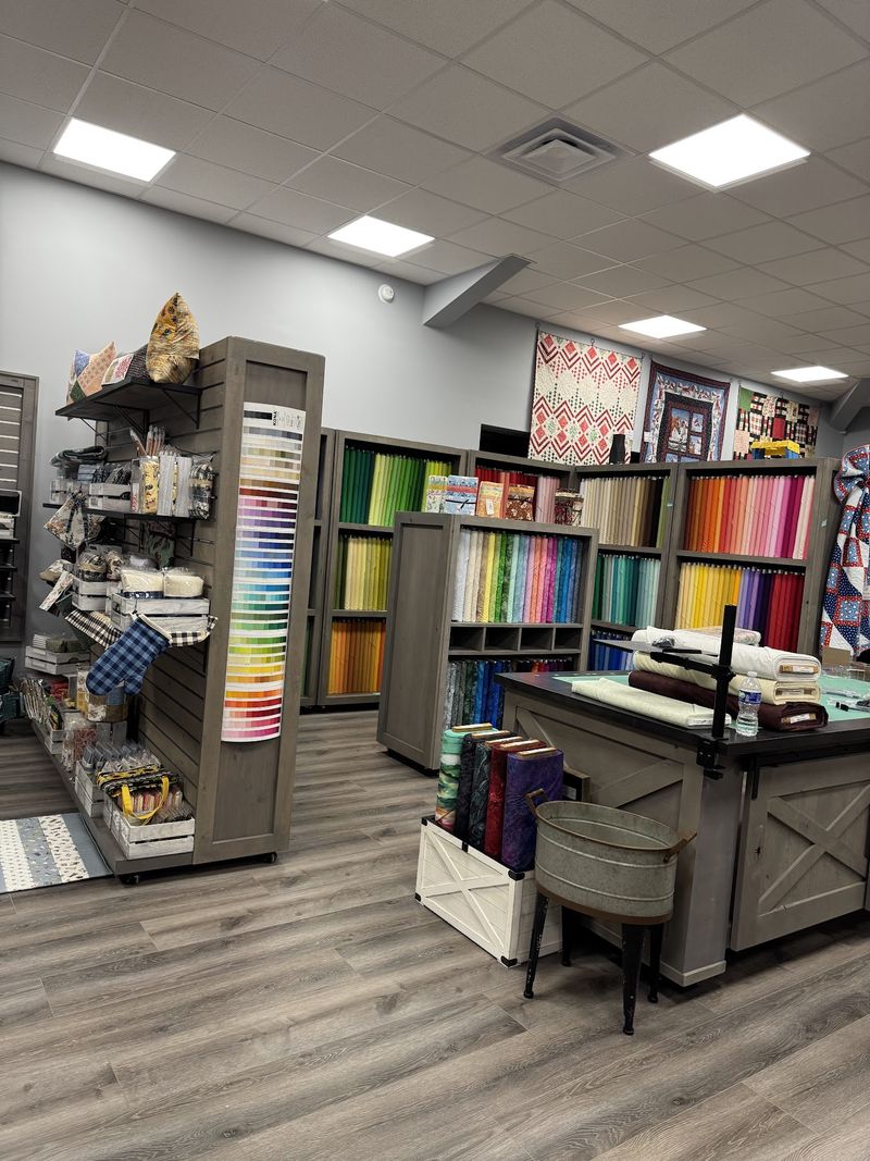 Bold Prints Make The Shelves Pop