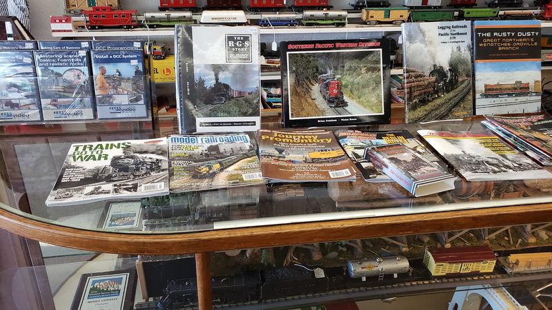 Books, Vintage Magazines, and Railroad Memorabilia