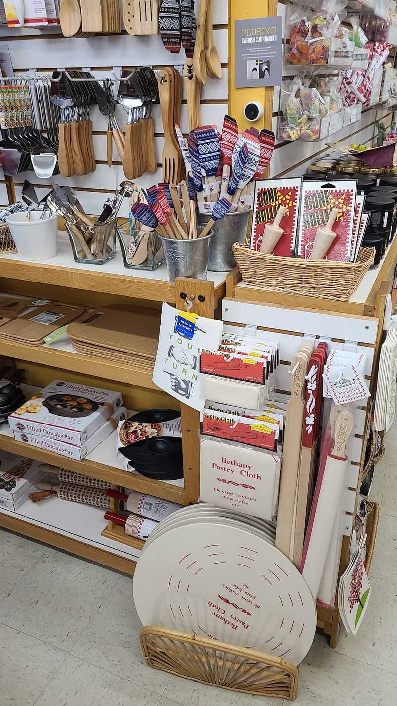 Books and Kitchen Tools in a Quiet Nook
