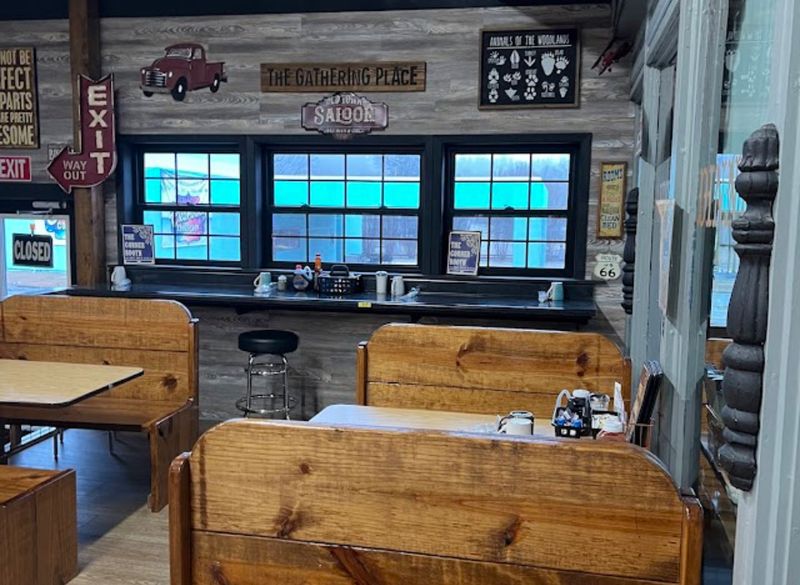 Booth Seating Gives The Room Its Classic Diner Feel