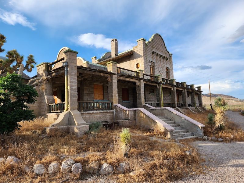 Rhyolite Railroad Depot