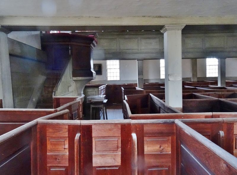 Box Pews With Tiny Doors And A Pulpit Up High Box Pews With Tiny Doors And A Pulpit Up High