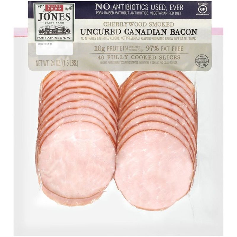 Brands to Skip: Jones Dairy Farm Canadian Bacon