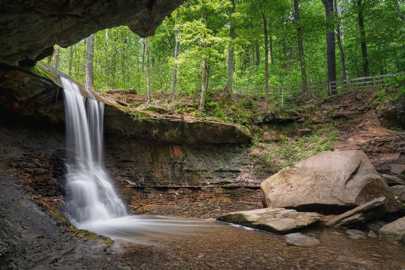 Blue Hen Falls, Peninsula