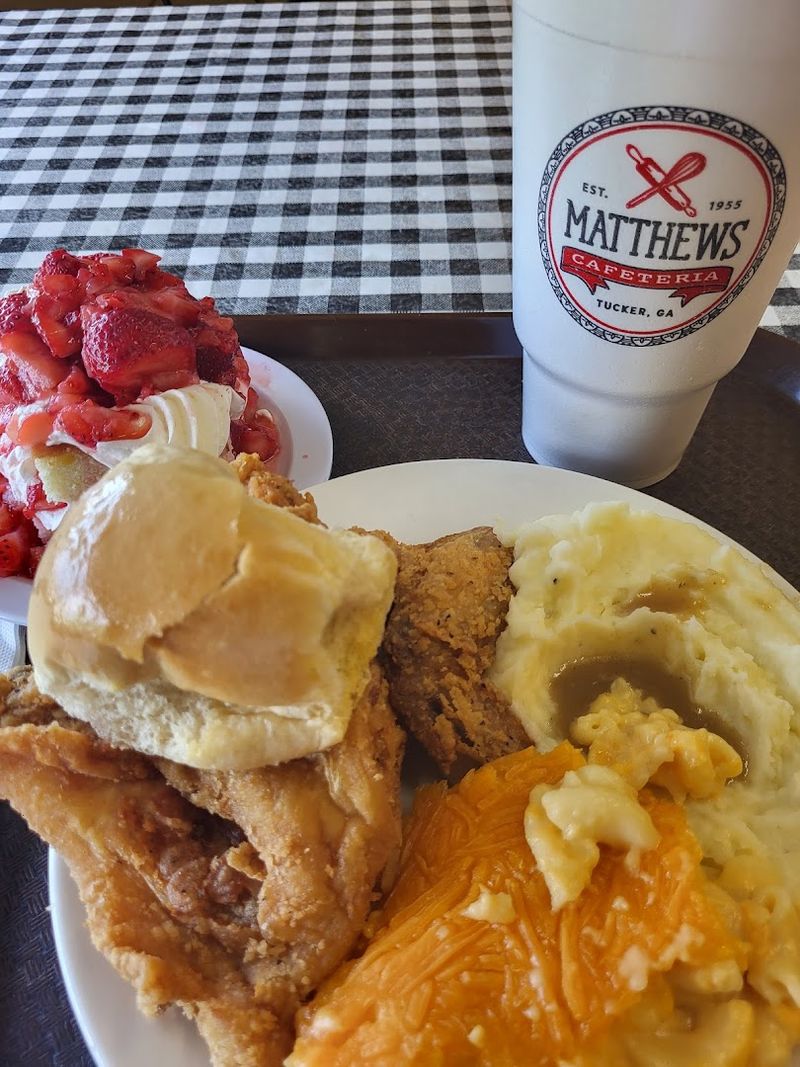 Breakfast At Matthews Cafeteria