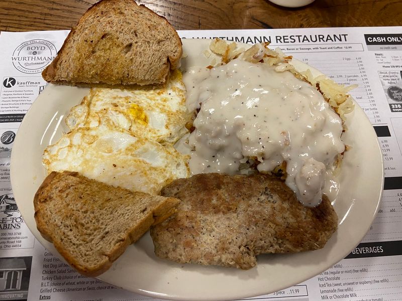Breakfast Before The Rooster Finishes