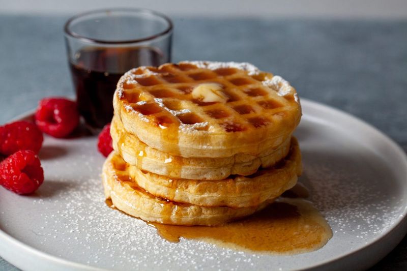 Homemade Freezer Waffles