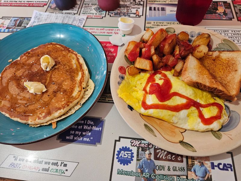 Breakfast Plates Come Ready For Serious Appetites