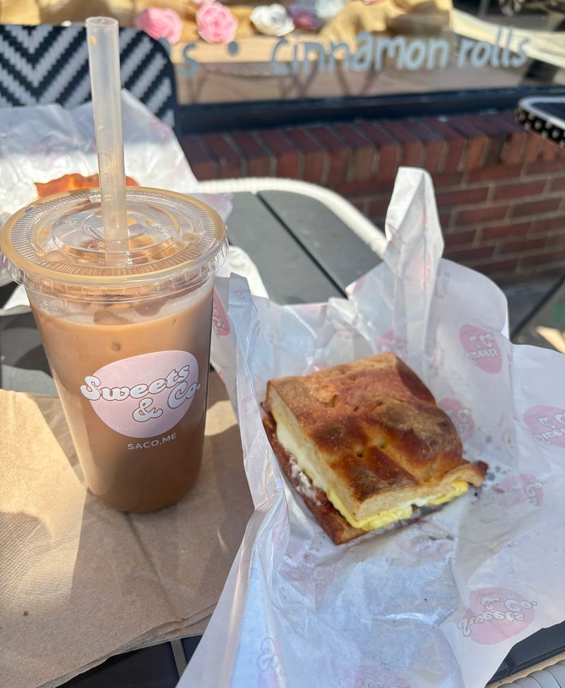 Breakfast Sandwiches On Homemade Focaccia