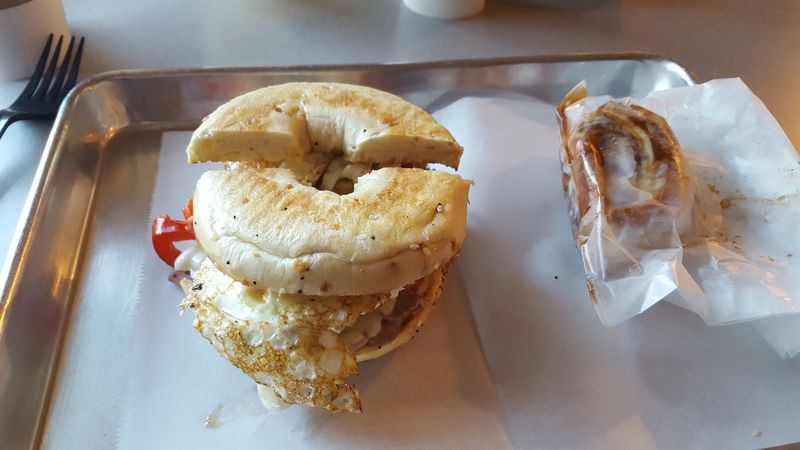 Breakfast Sandwiches With A Bonus Treat