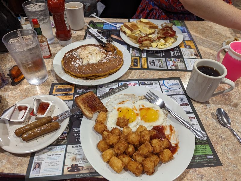 Breakfast Starts At Six In The Morning