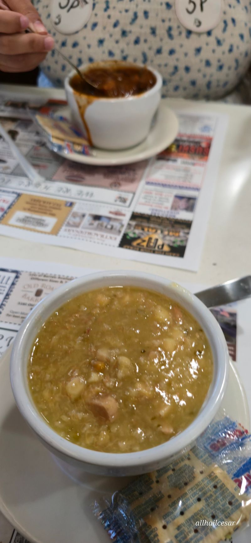 Local Specialties Like Scrapple And Chicken Corn Soup