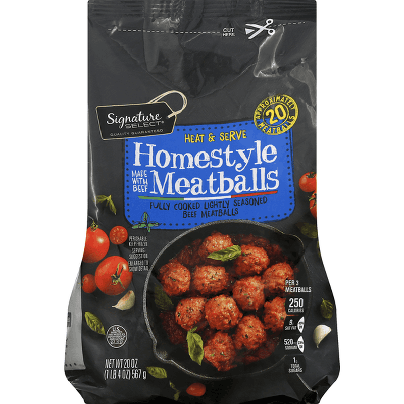 Signature Select Homestyle Meatballs