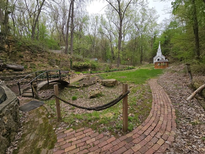 Brick Paths, Swing Bridges, And Wooded Trails