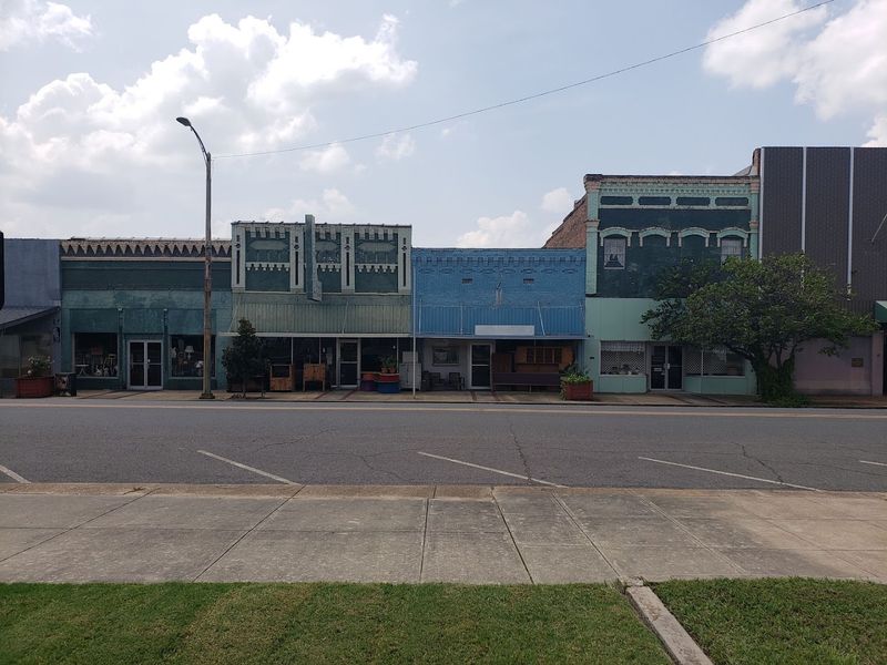 Brick Storefronts With Old-South Character