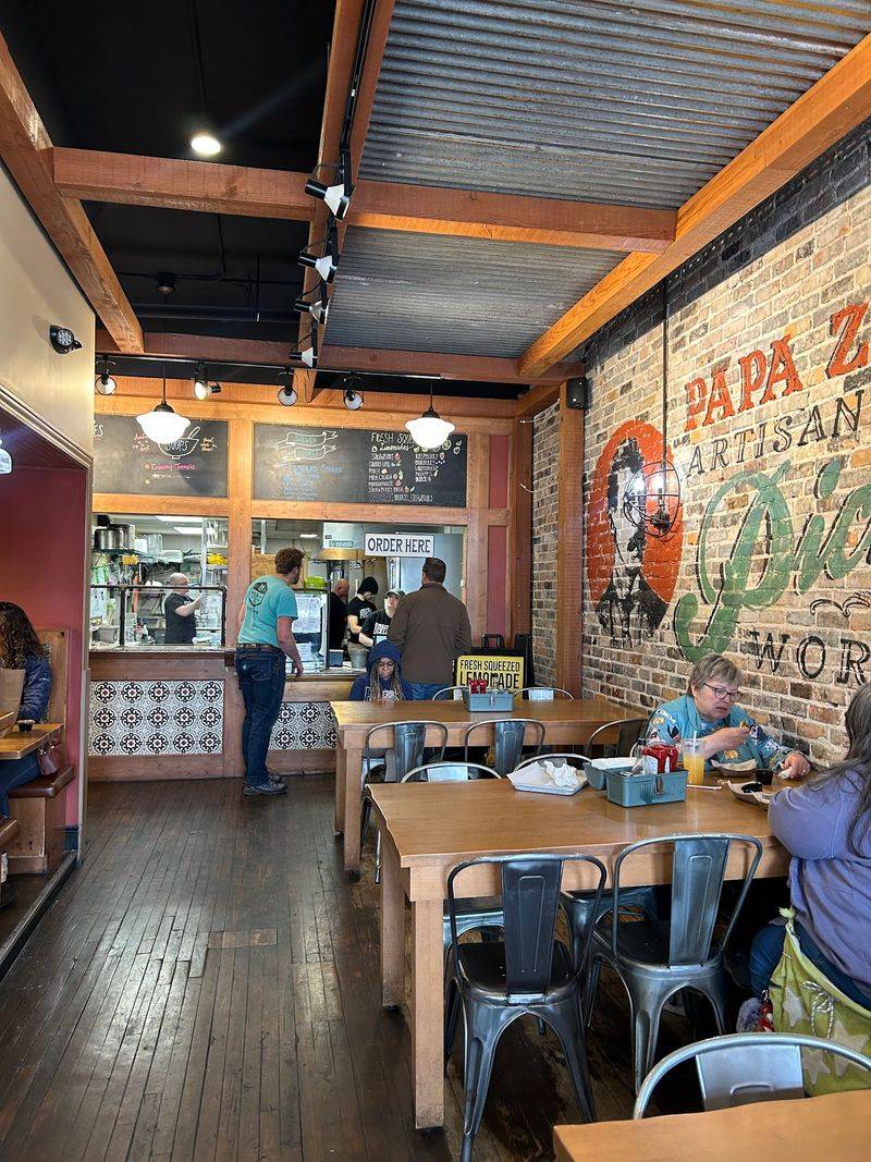 Brick Walls, Low Lights, and a Handy Walk-Up Window