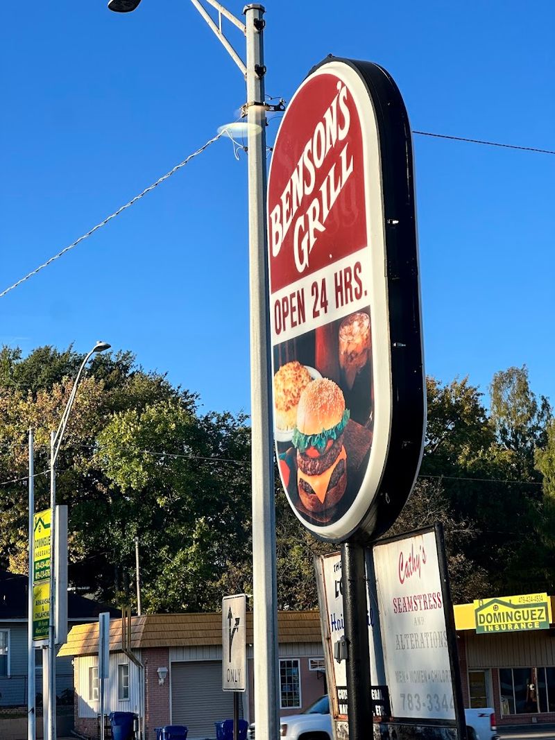 Bright Neon Along A Busy Fort Smith Road