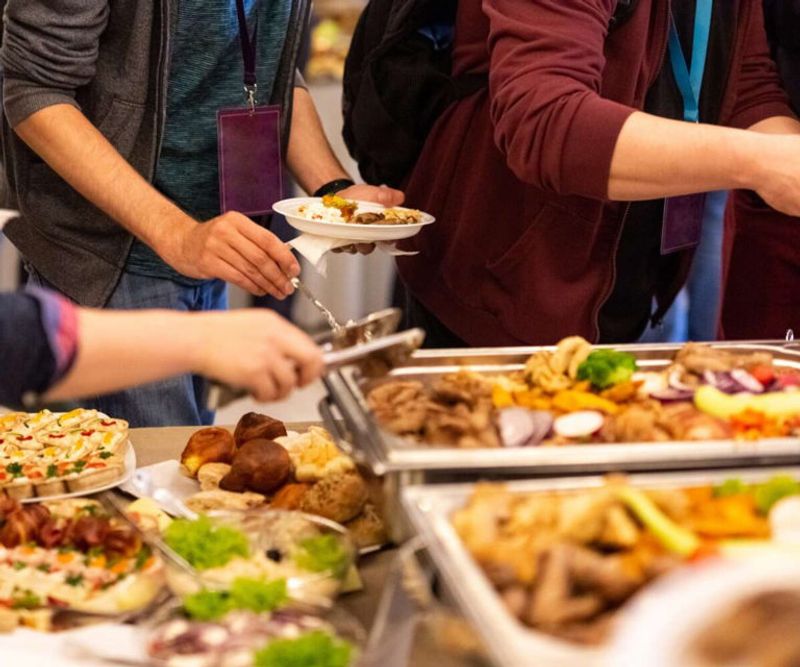Treating the Buffet Like a Takeout Joint