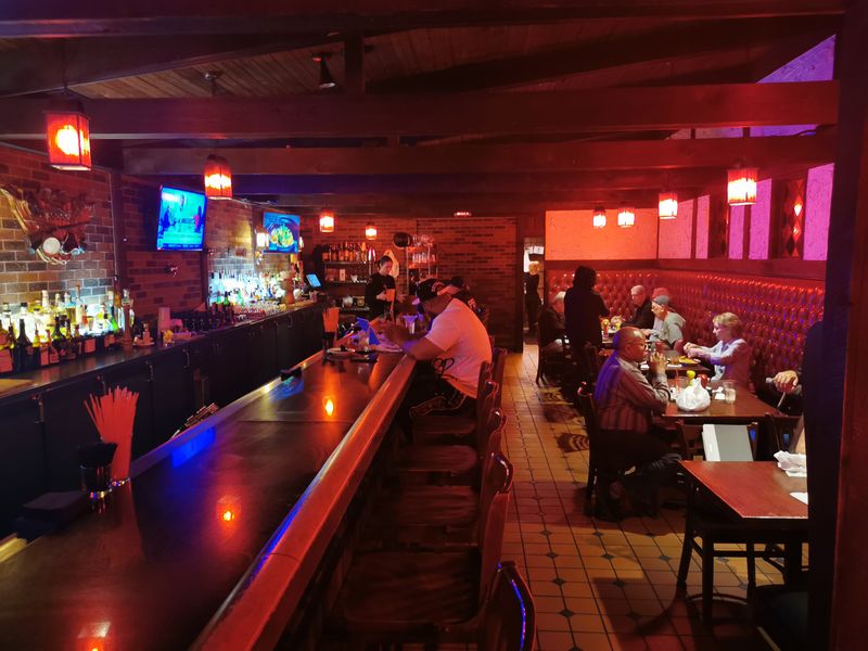 Those Iconic Red Booths Set The Scene