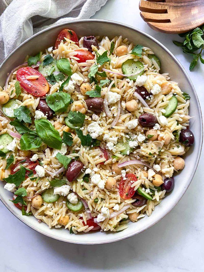 Greek Orzo Salad