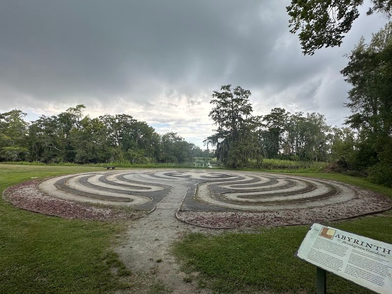 Brookgreen Gardens Labyrinth and All Saints Church, Murrells Inlet