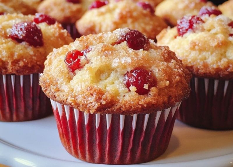 Coconut-Cherry Paradise Muffins