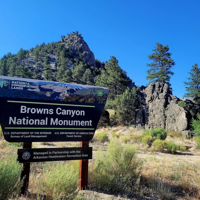 Browns Canyon National Monument at Ruby Mountain