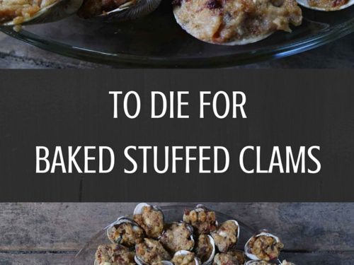 Baked Stuffed Clams – Max's Kitchen and Garden