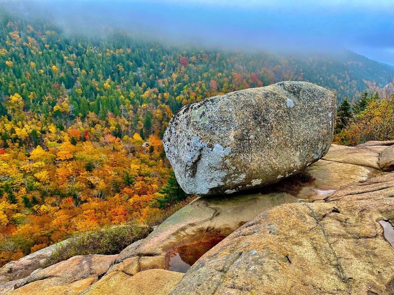 Bubble Rock, Mount Desert Island