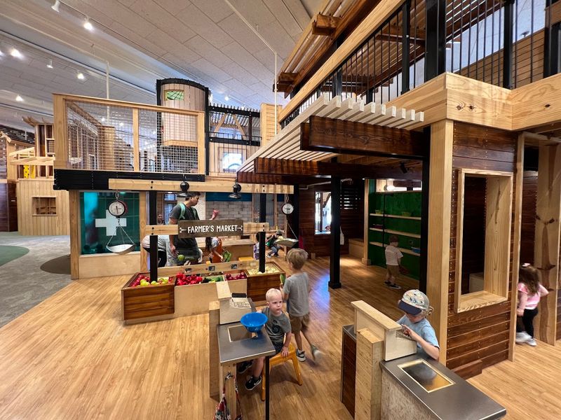 The Jungle Gym And Pretend Play Village