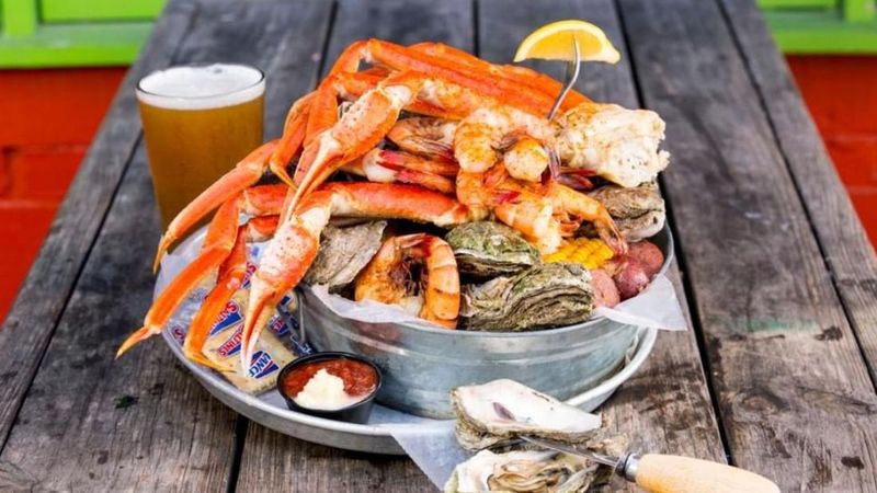 Buckets Of Shellfish Made For Sharing