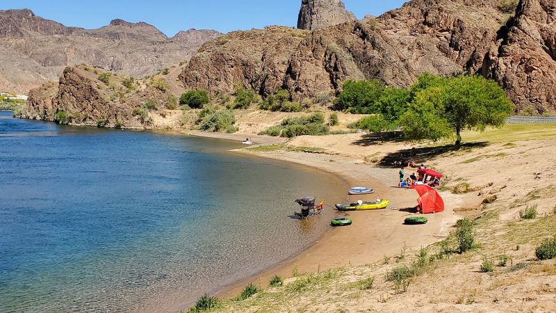 River Island State Park Campground, Parker