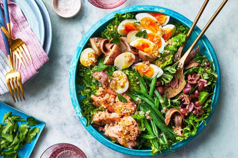 Salmon Niçoise Salad