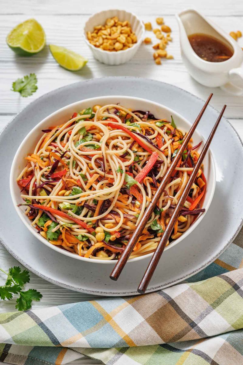 Sweet and Tangy Asian Noodle Salad